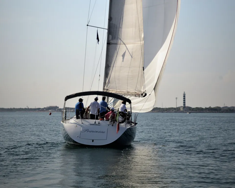 Princesse sailing yacht cruising the Adriatic